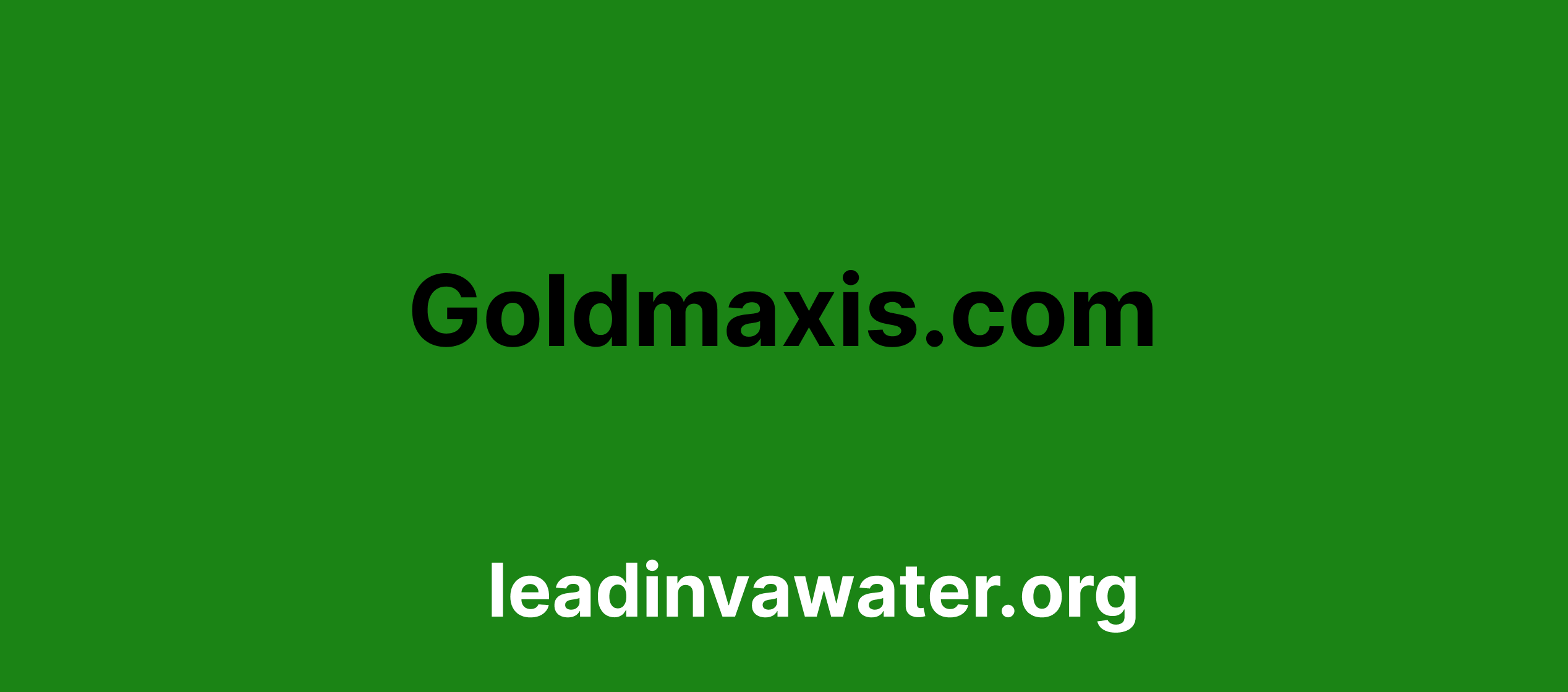 Goldmaxis.com review leadinvawater